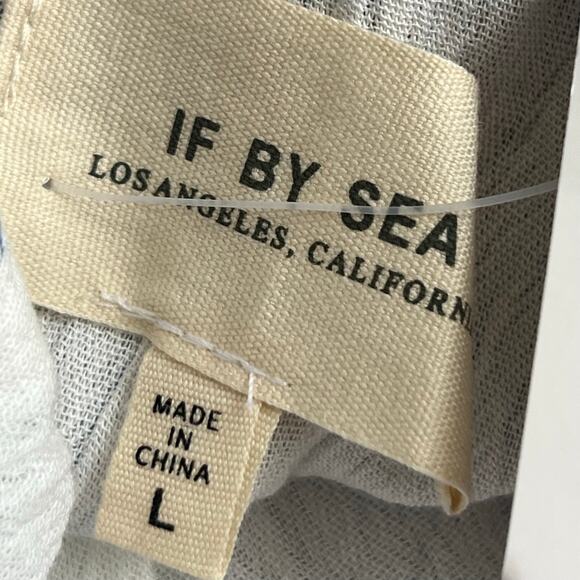 If by Sea Adrift Blue Striped Tie-Back Mini Swing Dress NEW coastal beachy - Picture 10 of 10